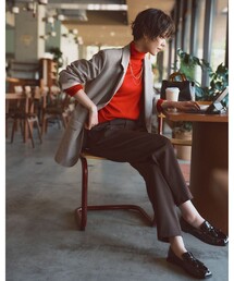 green label relaxing | ［size SHORT/TALLあり］オルマイ アムンゼン テーパード パンツ(その他パンツ)