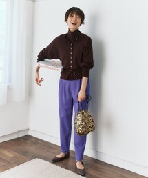 green label relaxing（グリーンレーベルリラクシング）の「［size SHORT/TALLあり］オルマイ アムンゼン テーパード パンツ（その他パンツ・レディース）」