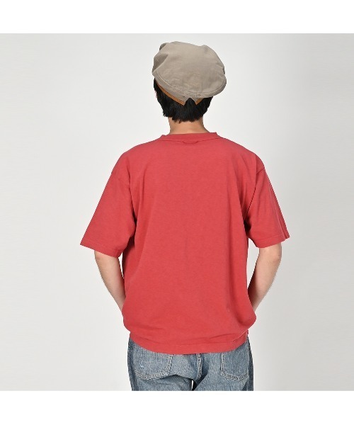 フラミングウェイ　ベタッチプリント908Tシャツ　インディゴsize2 80670592.jpg