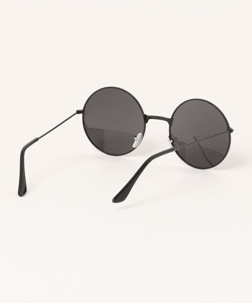 Fun & Daily（ファンアンドデイリー）の「Retro Round Color Glasses（サングラス・レディース・ブラック/ブラウン/レッド/ブルー/イエロー/ピンク/グリーン・FREE）」の9枚目の写真