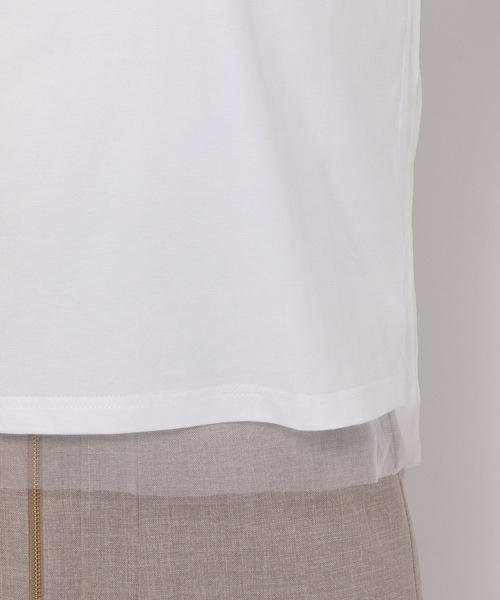 Andemiu（アンデミュウ）の「チュールカサネカットソー135786（Tシャツ/カットソー・レディース・ホワイト系その他/ブルー/ブラック・FREE）」の18枚目の写真