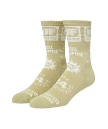 HUF TV CREW SOCKS / HUF ハフ ソックス 靴下