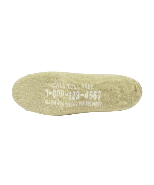 HUF(ハフ)の「HUF TV CREW SOCKS / HUF ハフ ソックス 靴下(ソックス/靴下・メンズ・ホワイト/グリーン・O/S)」の4枚目の写真