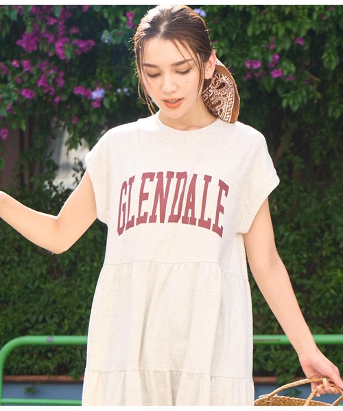 anap mimpi（アナップミンピ）の「ティアードカットカレッジワンピース（ワンピース・レディース・キナリ/ネイビー・FREE）」の8枚目の写真