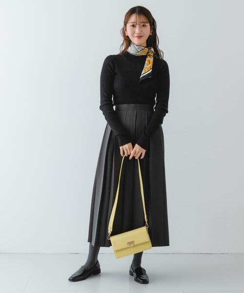 RODE SKO（ロデスコ）の「金具付ショルダーバッグ（ショルダーバッグ・レディース・ブラウン系その他/イエロー系その他・ONE）」の8枚目の写真