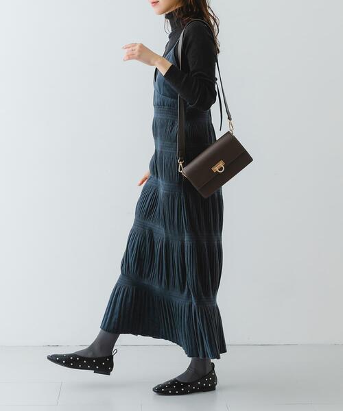 RODE SKO（ロデスコ）の「金具付ショルダーバッグ（ショルダーバッグ・レディース・ブラウン系その他/イエロー系その他・ONE）」の21枚目の写真