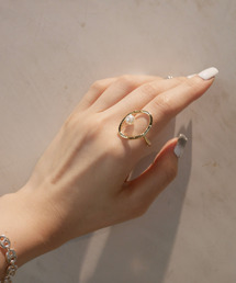 amplis（アンプリス）の「【amplis/アンプリス】pearl ring b / パールリングb（リング）」