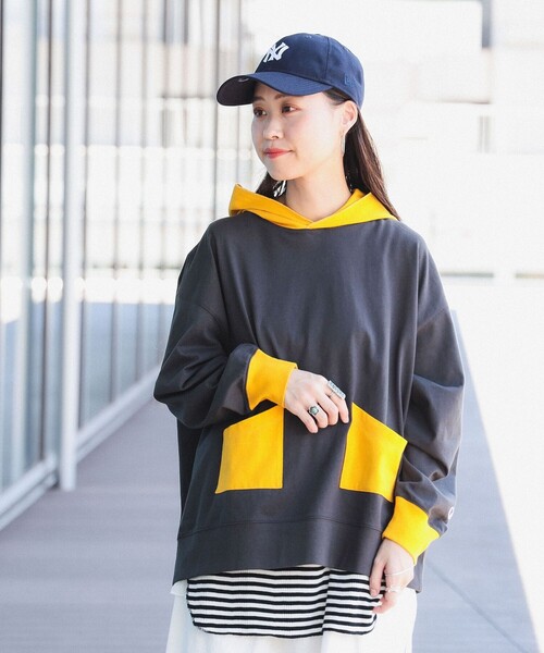 【セール】Champion / 別注 2トーン パーカー（パーカー）｜BEAMS BOY（ビームスボーイ）