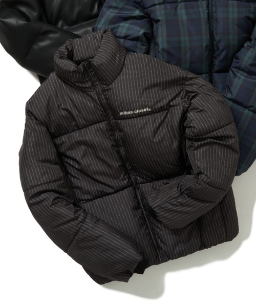 mihns closet（ミンズクローゼット）の「【mihns closet/ミンズクローゼット】26AW パデッドショートブルゾン / 新色追加（ダウンジャケット/コート・メンズ・その他1/ネイビー/ライトブルー/ブラック/オフホワイト/マスタード/ベージュ/ブラウン系/チャコール/その他2/チェック/ストライプ・L/M/S/LL/XS）」の11枚目の写真