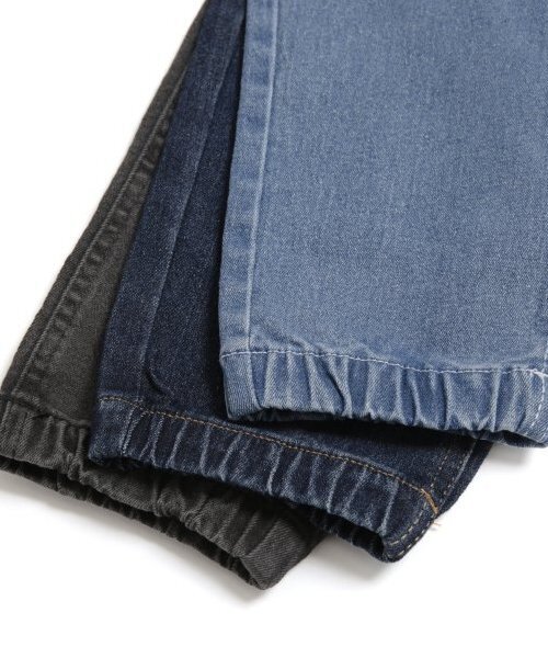 GLAZOS（グラソス）の「【大人向けサイズあり】ストレッチデニム・ジョガーパンツ（その他パンツ・キッズ・ライトブルー/ブラック/インディゴブルー・140cm/150cm/160cm/170cm）」の14枚目の写真