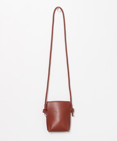 SENSE OF PLACE by URBAN RESEARCH（センスオブプレイスバイアーバンリサーチ）の「コードショルダーバッグ（ショルダーバッグ・メンズ・ブラック/グレー/オレンジ/グリーン・ONE）」の14枚目の写真