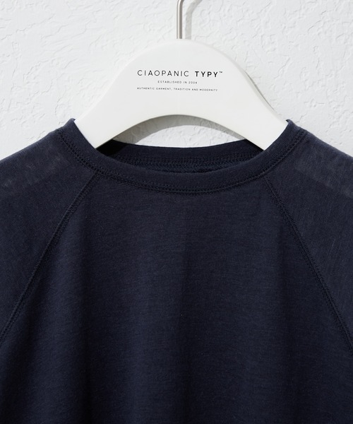 CIAOPANIC TYPY(チャオパニックティピー)の「■【KIDS】シアーレイヤードTEE(Tシャツ/カットソー・キッズ・ネイビー/ブラウン/オフホワイト・XX-LARGE/X-LARGE/LARGE/MEDIUM/SMALL)」の17枚目の写真