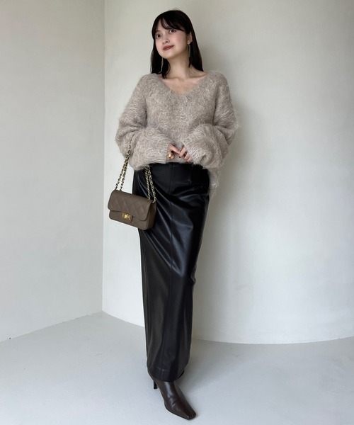 スーリーアルパカニットプルオーバー（ニット/セーター