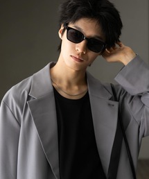 SENSE OF PLACE by URBAN RESEARCH | スクエアフラットレンズサングラス(メガネ)