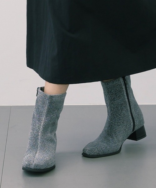 saloon（サルーン）の「SALOON(サルーン)/ストレッチブーツ（ブーツ・レディース・ブラック/シルバー・LARGE/MEDIUM/SMALL）」の8枚目の写真