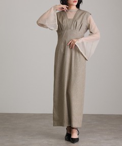 R JUBILEE ワンピース R JUBILEE Long Slit Dress (アールジュビリー ロング スリット