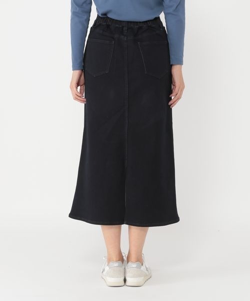 studio CLIP(スタディオクリップ)の「《ウタオ》スッキリストレッチデニムスカート(デニムスカート・レディース・インディゴブルー/ブルー・MEDIUM/LARGE)」の12枚目の写真