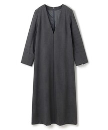 【新品未使用】UNFILO アンフィーロ ロングワンピース グレー XL LL UNFILO｜アンフィーロのワンピース（長袖）通販 - ZOZOTOWN