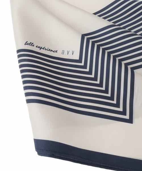 a.v.v（アーヴェヴェ）の「アソート大判スカーフ（ストール/ショール・レディース・ミント/ベージュ/ネイビー/レッド・38）」の20枚目の写真