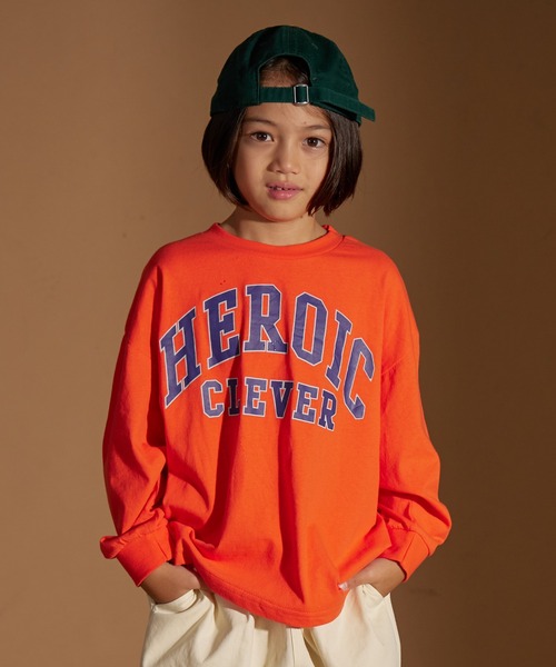 PAIRMANON STREET（ペアマノンストリート）の「【PAIRMANON STREET】アソート レトロ プリント ビッグシルエット 長袖 Tシャツ（Tシャツ/カットソー・キッズ・ブルー系その他3/ブラック系その他2/ブルー系その他2/ブルー系その他4/ベージュ系その他2/ブラック系その他6/ベージュ系その他/ブラック系その他4/ホワイト系その他2/ブラック系その他5/ホワイト系その他4/ブラック系その他3/ブラック系その他/オレンジ系その他/ブルー系その他/オレンジ/ホワイト系その他3/パープル系その他/ホワイト系その他/グリーン系その他・100/130/90/150/160/110/120/140）」の19枚目の写真