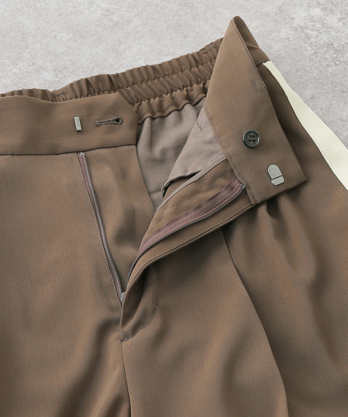 セール】《追加》PE/ツイルラインパンツ（スラックス）｜journal