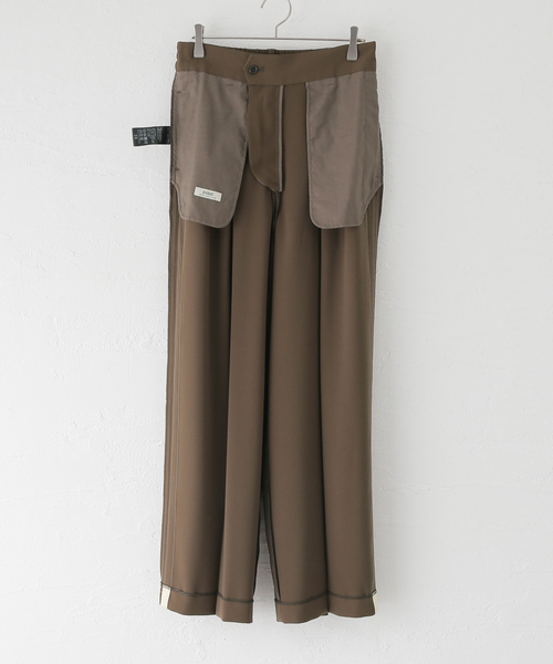 セール】《追加》PE/ツイルラインパンツ（スラックス）｜journal