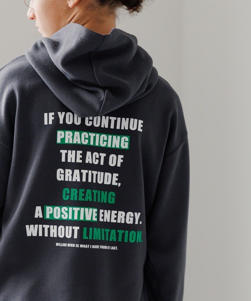 GLOBAL WORK(グローバルワーク)の「乾きやすい/プリントパーカー/115763(パーカー・キッズ・チャコールグレー/杢グレー/ホワイト系5・120cm/130cm/140cm/150cm/160cm/170cm)」の1枚目の写真