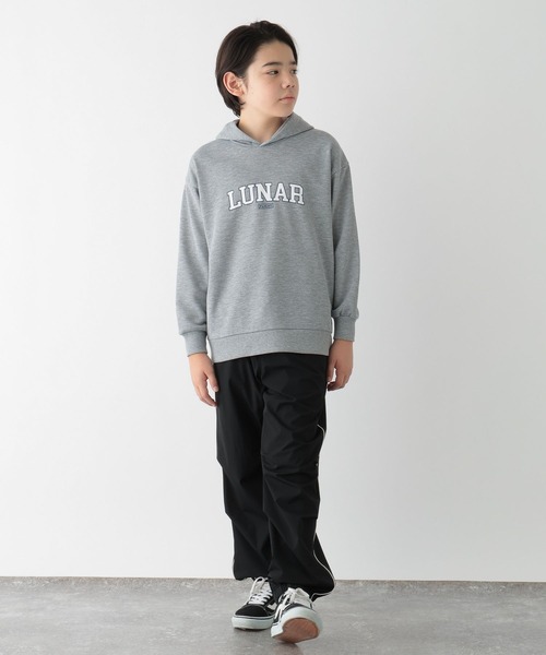 GLOBAL WORK(グローバルワーク)の「乾きやすい/プリントパーカー/115763(パーカー・キッズ・チャコールグレー/杢グレー/ホワイト系5・120cm/130cm/140cm/150cm/160cm/170cm)」の18枚目の写真