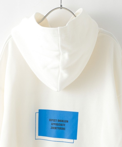 GLOBAL WORK(グローバルワーク)の「乾きやすい/プリントパーカー/115763(パーカー・キッズ・チャコールグレー/杢グレー/ホワイト系5・120cm/130cm/140cm/150cm/160cm/170cm)」の4枚目の写真