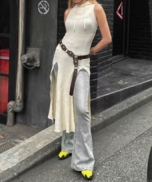 アリシアスタン ALEXIASTAM ワンピ 花柄 ロング 長袖 フェス