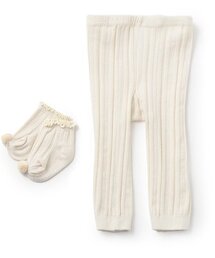 petit main | ソックス付きレギンス(レギンス/スパッツ)