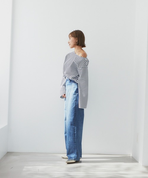 ルーズストレート'JOAN'（デニムパンツ）｜YANUK（ヤヌーク）の