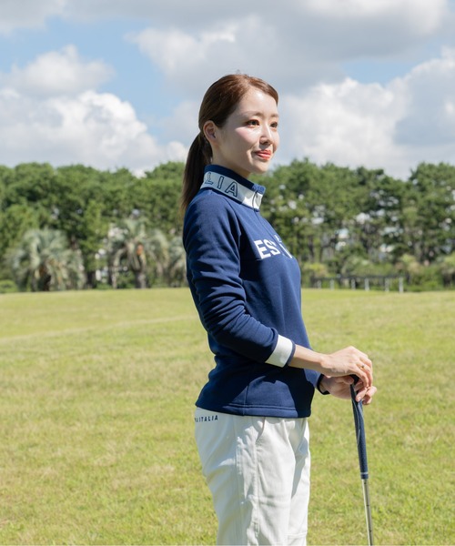 セール】【FILA GOLF/フィラゴルフ】レディース長袖ハーフジップシャツ