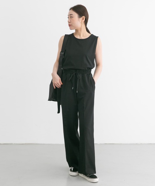 URBAN RESEARCH Sonny Label(アーバンリサーチサニーレーベル)の「SLAB comfort tanktop(タンクトップ・レディース・オフホワイト/ブラック・FREE)」の7枚目の写真