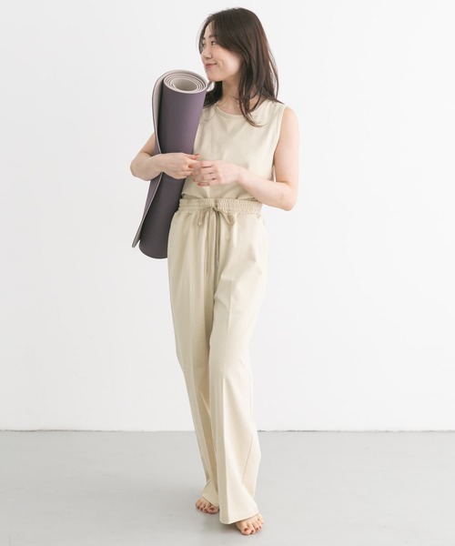 URBAN RESEARCH Sonny Label(アーバンリサーチサニーレーベル)の「SLAB comfort tanktop(タンクトップ・レディース・オフホワイト/ブラック・FREE)」の13枚目の写真