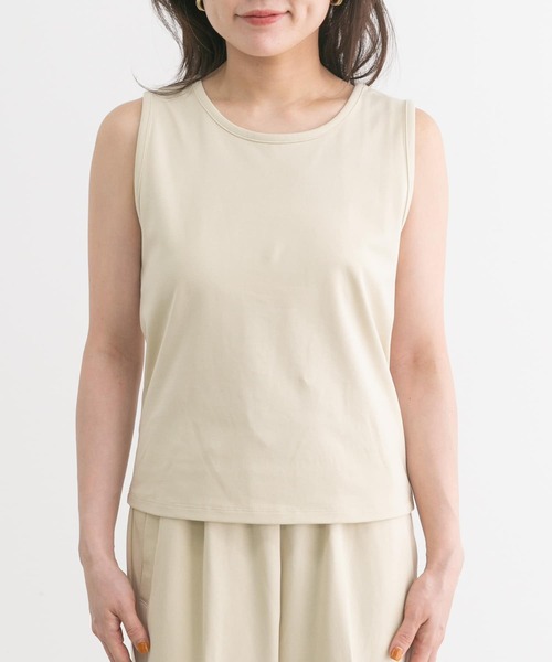 URBAN RESEARCH Sonny Label(アーバンリサーチサニーレーベル)の「SLAB comfort tanktop(タンクトップ・レディース・オフホワイト/ブラック・FREE)」の16枚目の写真