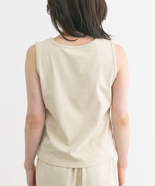 URBAN RESEARCH Sonny Label(アーバンリサーチサニーレーベル)の「SLAB comfort tanktop(タンクトップ・レディース・オフホワイト/ブラック・FREE)」の18枚目の写真