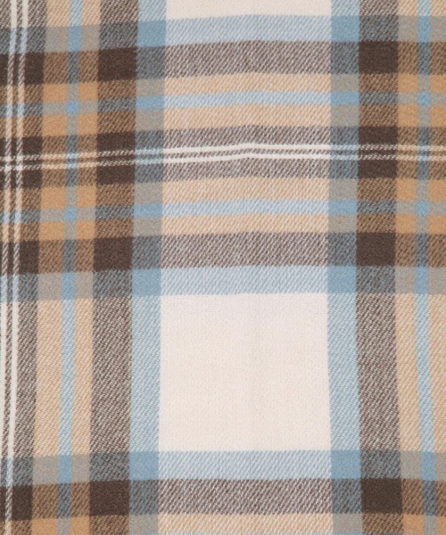 GLOBAL WORK（グローバルワーク）の「静電軽減着られるストール/132224（ストール/ショール・レディース・ブラウン/ライトグレー/ネイビー/ベージュ/チャコール/サックスブルー/グリーン・ONE SIZE）」の20枚目の写真