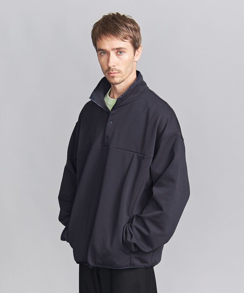 BEAUTY&YOUTH UNITED ARROWS（ビューティーアンドユースユナイテッドアローズ）の「ウラケ スナップ プルオーバー（スウェット・メンズ・ロイヤルブルー/ネイビー・S/M/L/XL）」の5枚目の写真