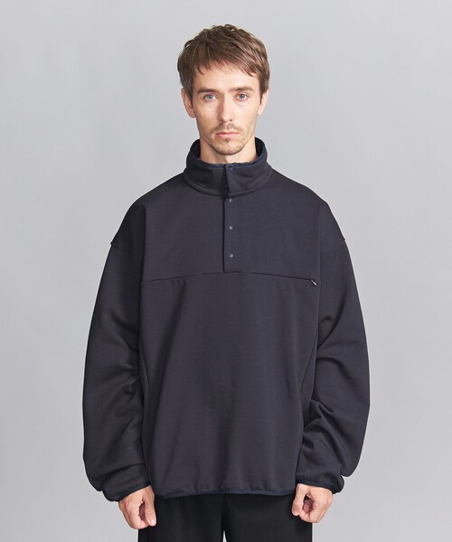 BEAUTY&YOUTH UNITED ARROWS（ビューティーアンドユースユナイテッドアローズ）の「ウラケ スナップ プルオーバー（スウェット・メンズ・ロイヤルブルー/ネイビー・S/M/L/XL）」の8枚目の写真