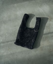 coen（コーエン）の「ニットラメミニバッグ（ハンドバッグ）」