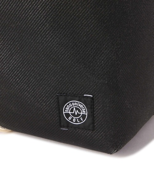 【セール】nano universe GOLF/バイカラーキャンバスシューズケース（シューズ小物/雑貨）｜nano･universe（ナノユニバース）