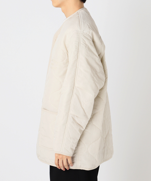 B.C STOCK(ベーセーストック)の「HYO-HYO LIP キルティングブルゾン(ブルゾン・メンズ・ベージュ/ブラウン・LARGE/MEDIUM)」の17枚目の写真