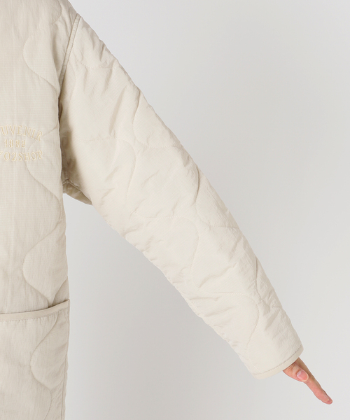 B.C STOCK(ベーセーストック)の「HYO-HYO LIP キルティングブルゾン(ブルゾン・メンズ・ベージュ/ブラウン・LARGE/MEDIUM)」の22枚目の写真