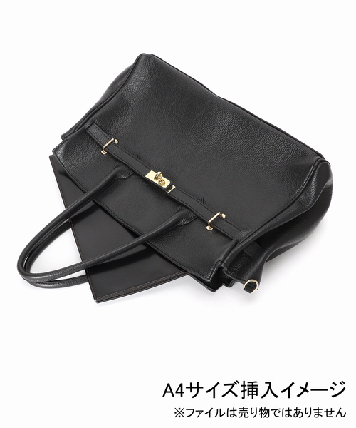LE TALON(ルタロン)の「AULENTTI/オウレンティ ME TOTE(トートバッグ・レディース・ブラック・FREE)」の17枚目の写真