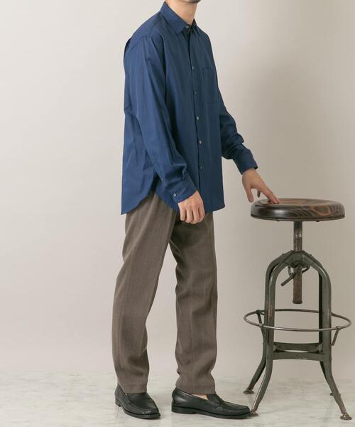 URBAN RESEARCH ROSSO MEN（アーバンリサーチロッソメン）の「『セットアップ対応』『XLサイズあり』クラシック2タックテーパードパンツ（その他パンツ・メンズ・ブラウン/ブラック/グレー系その他・MEDIUM/LARGE/X-LARGE）」の4枚目の写真