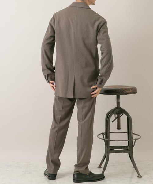 URBAN RESEARCH ROSSO MEN（アーバンリサーチロッソメン）の「『セットアップ対応』『XLサイズあり』クラシック2タックテーパードパンツ（その他パンツ・メンズ・ブラウン/ブラック/グレー系その他・MEDIUM/LARGE/X-LARGE）」の7枚目の写真