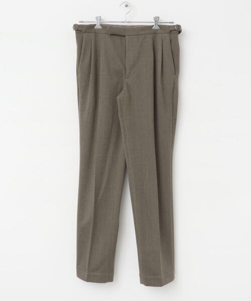 URBAN RESEARCH ROSSO MEN（アーバンリサーチロッソメン）の「『セットアップ対応』『XLサイズあり』クラシック2タックテーパードパンツ（その他パンツ・メンズ・ブラウン/ブラック/グレー系その他・MEDIUM/LARGE/X-LARGE）」の10枚目の写真