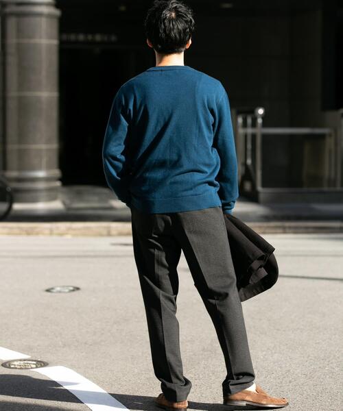 URBAN RESEARCH ROSSO MEN（アーバンリサーチロッソメン）の「『セットアップ対応』『XLサイズあり』クラシック2タックテーパードパンツ（その他パンツ・メンズ・ブラウン/ブラック/グレー系その他・MEDIUM/LARGE/X-LARGE）」の17枚目の写真