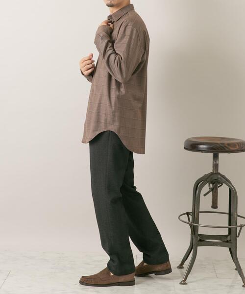 URBAN RESEARCH ROSSO MEN（アーバンリサーチロッソメン）の「『セットアップ対応』『XLサイズあり』クラシック2タックテーパードパンツ（その他パンツ・メンズ・ブラウン/ブラック/グレー系その他・MEDIUM/LARGE/X-LARGE）」の19枚目の写真